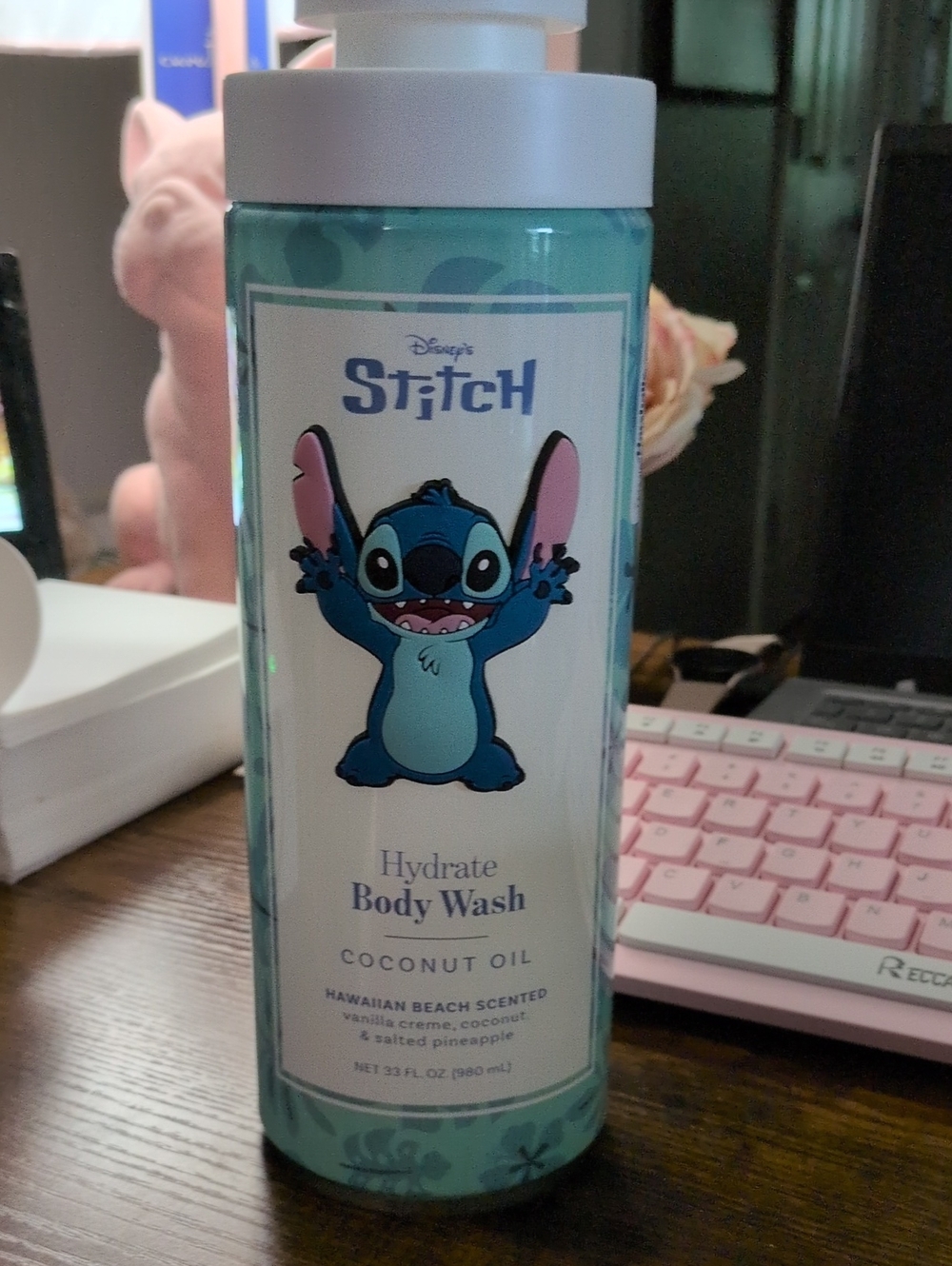 Disney Stitch Hydrate Blue Body Wash with Coconut Oil